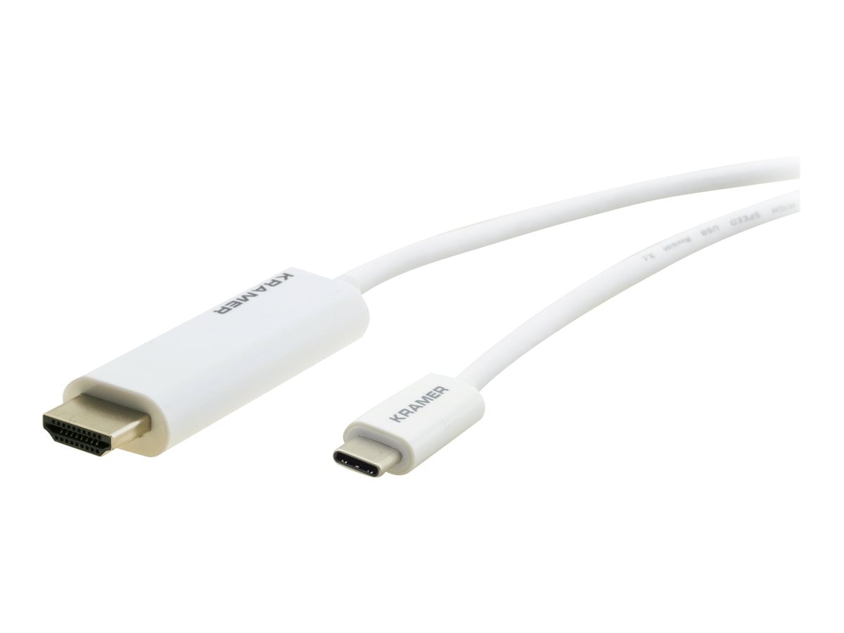 Kramer C-USBC/HM-15 - adapter cable - HDMI / USB - 15 ft