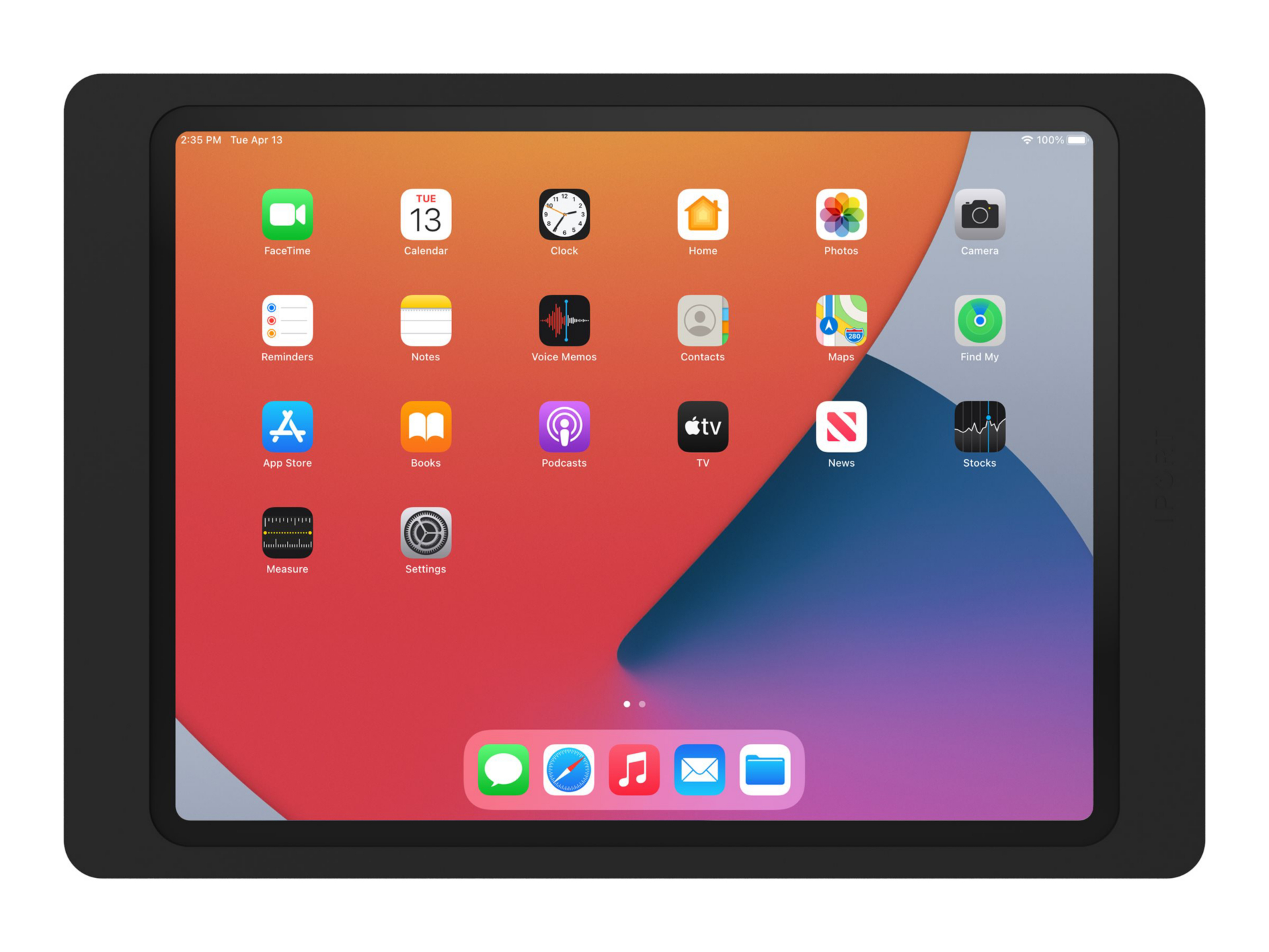 iPort Surface Mount System mounting kit - for tablet - black - with PoE+ adapter