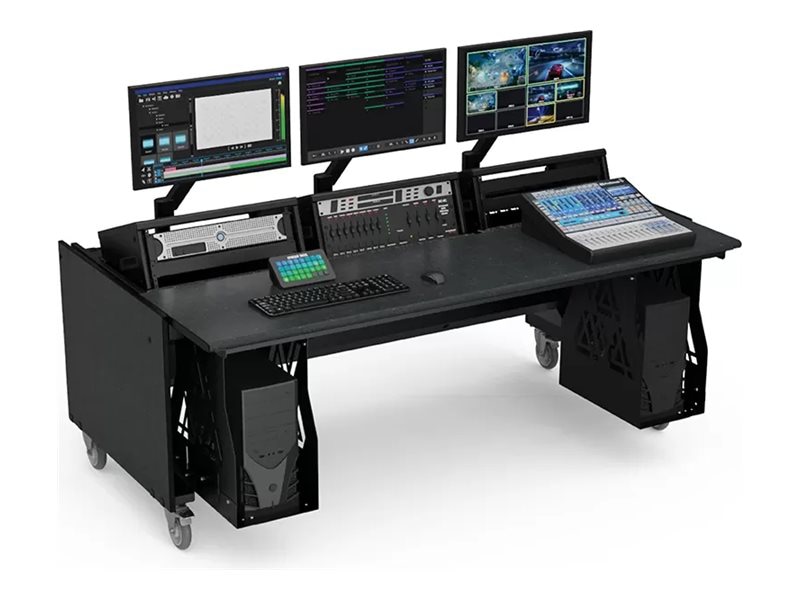 Spectrum CTRL Production Station Duo - workstation - rectangular - black