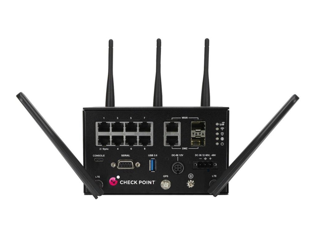 Check Point Quantum Rugged 1575R - security appliance - Wi-Fi 6, LTE - clou