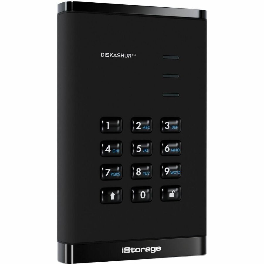 iStorage/Kanguru diskAshur³ SSD - AES 256-Bit Hardware Encrypted - PIN Auth