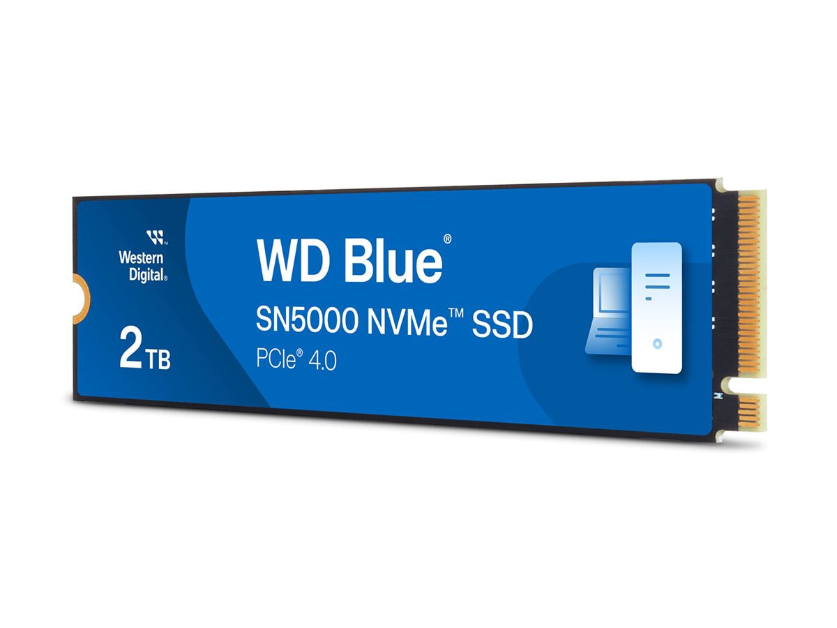 WD Blue SN5000 WDS200T4B0E - SSD - 2 TB - PCIe 4.0 x4 (NVMe)