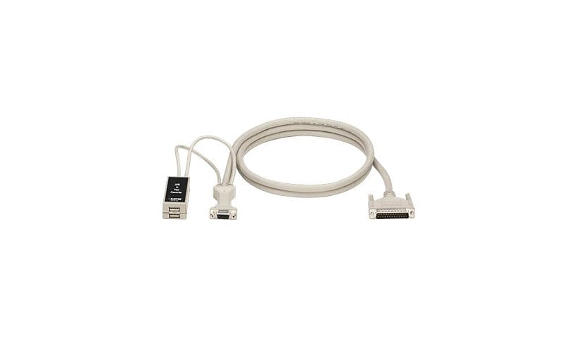 Black Box ServSwitch USB to PS/2 User Cable - keyboard / video / mouse (KVM) cable - 5 ft