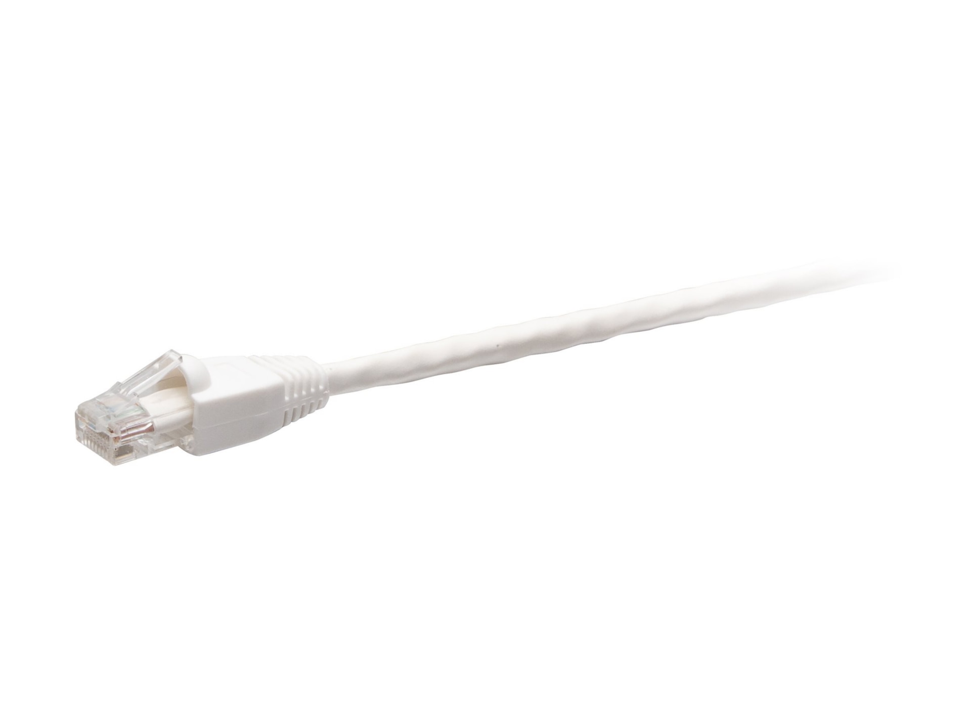 C2G 6in Cat6 Snagless Unshielded Ethernet Cable - TAA Compliant F-Series - White - network cable - TAA Compliant - 5.9