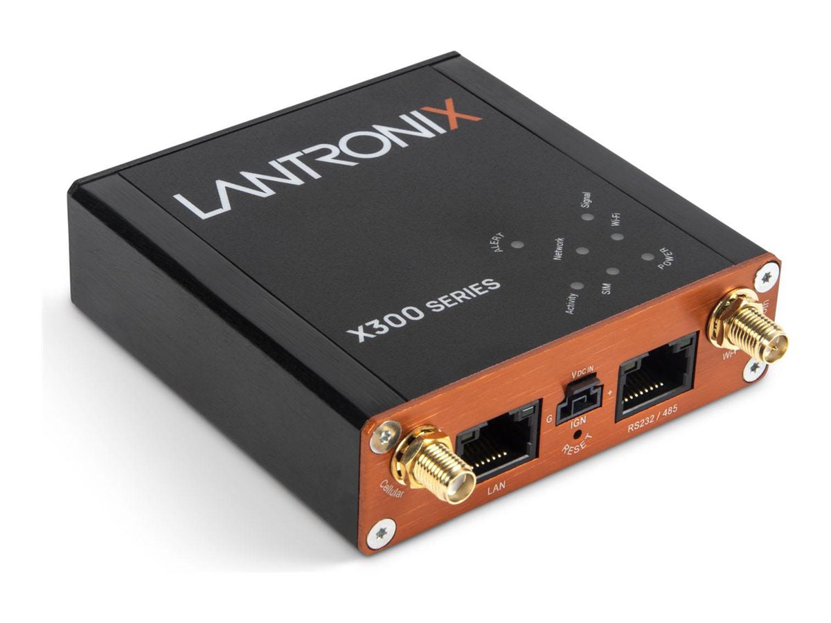 Lantronix X300 Series X304 - wireless router - Wi-Fi 5, Bluetooth - desktop