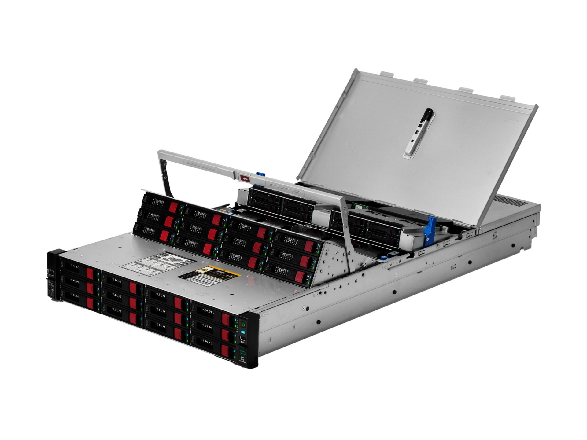 HPE Apollo 4200 Gen10 Plus Node for Qumulo - rack-mountable no CPU - 0 GB - no HDD