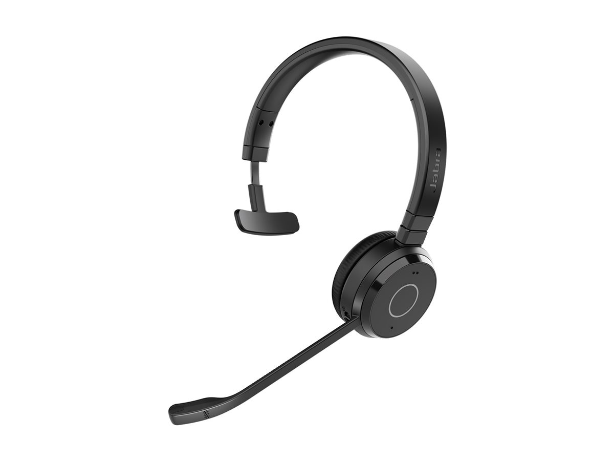 Jabra Evolve 65 TE Mono - headset - USB-A via Bluetooth adapter