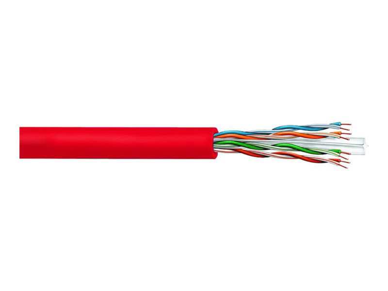 Uniprise CS37P - bulk cable - 1000 ft - red