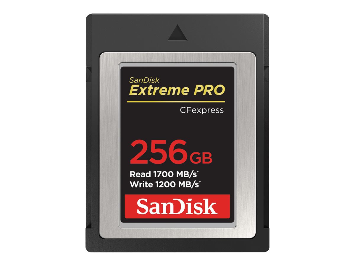 SanDisk Extreme Pro - flash memory card - 256 GB - CFexpress