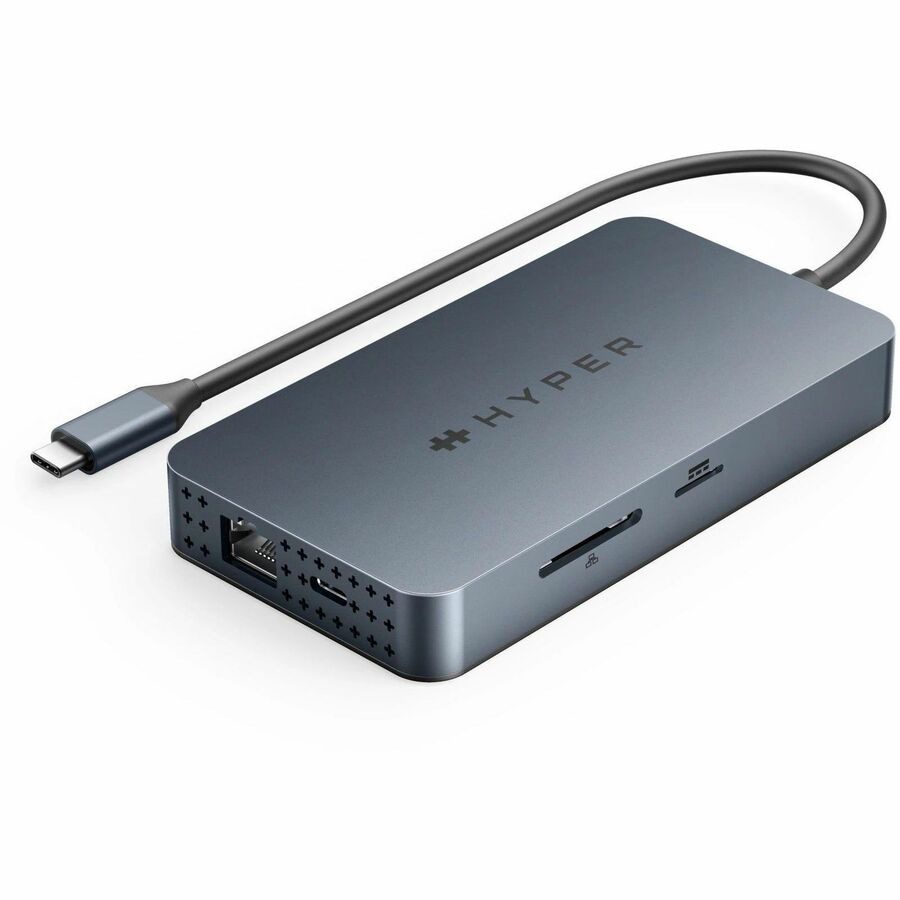 Hyper HyperDrive Dual 4K HDMI 10-in-1 USB-C Hub For M1/M2 MacBooks
