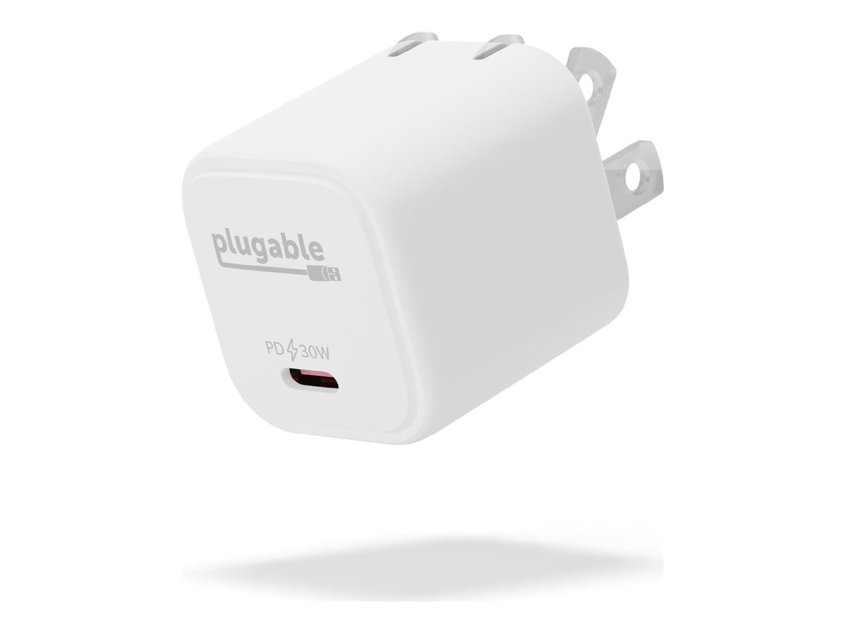 Plugable power adapter - GaN - 24 pin USB-C - 30 Watt