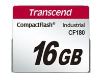 Transcend CF180 - flash memory card - 16 GB - CompactFlash