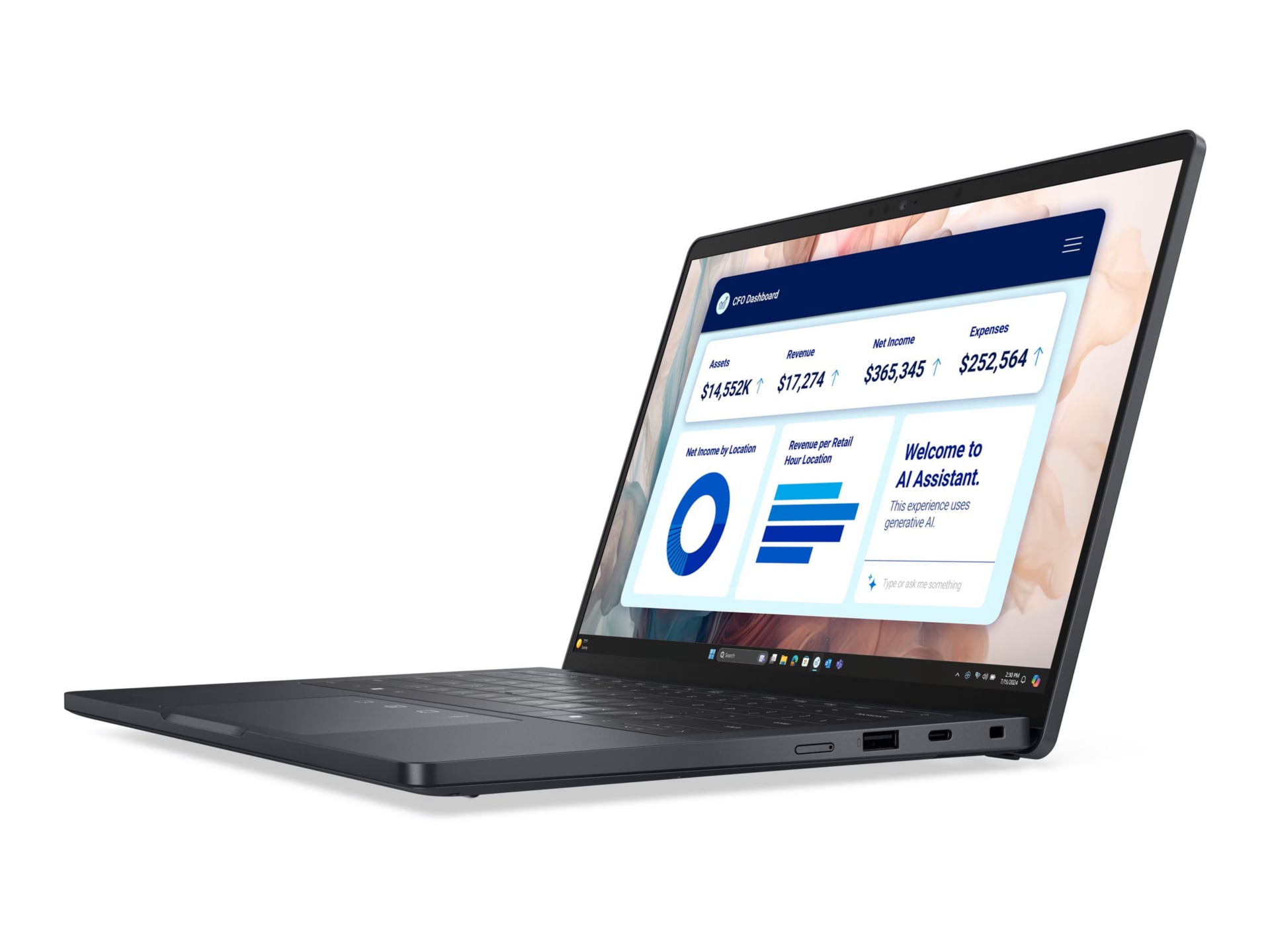 Dell Pro 13 Premium PA13250 - 13.3" - Intel Core Ultra 7 - 268V - Intel Evo