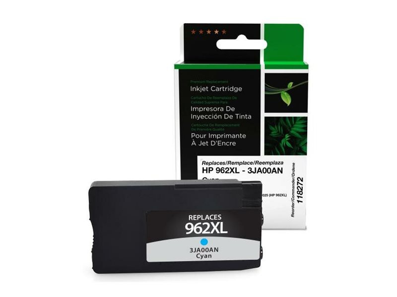 Clover Imaging Group - High Yield - cyan - compatible - remanufactured - ink cartridge (alternative for: HP 962XL, HP