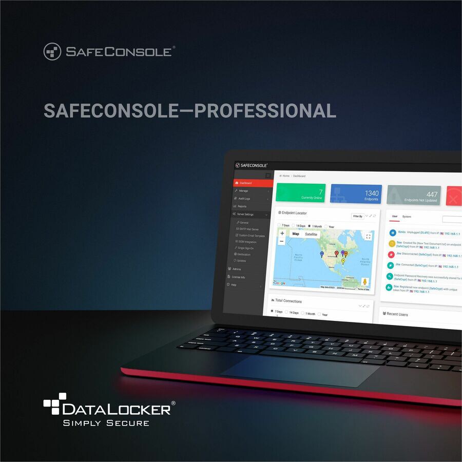 DataLocker SafeConsole Professional On-Prem Server - License Renewal - 1 Ye