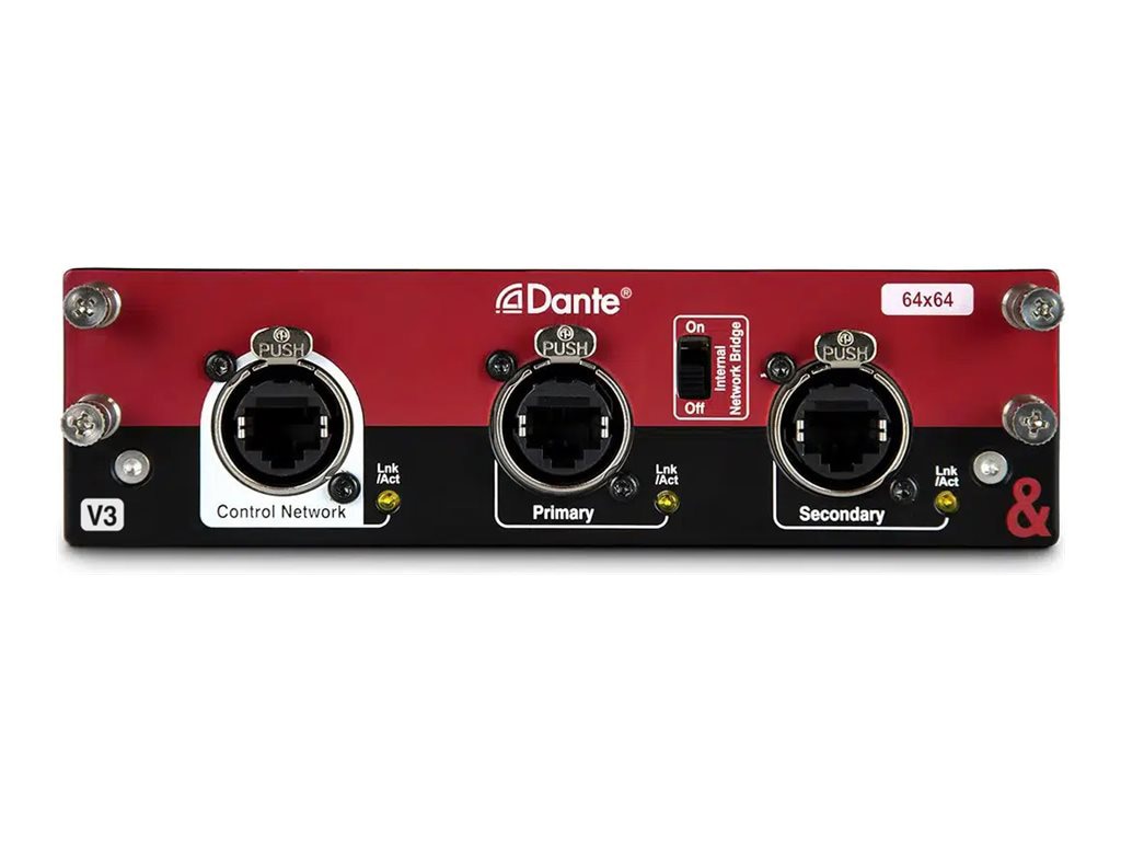 Allen & Heath Dante 64x64 audio networking card