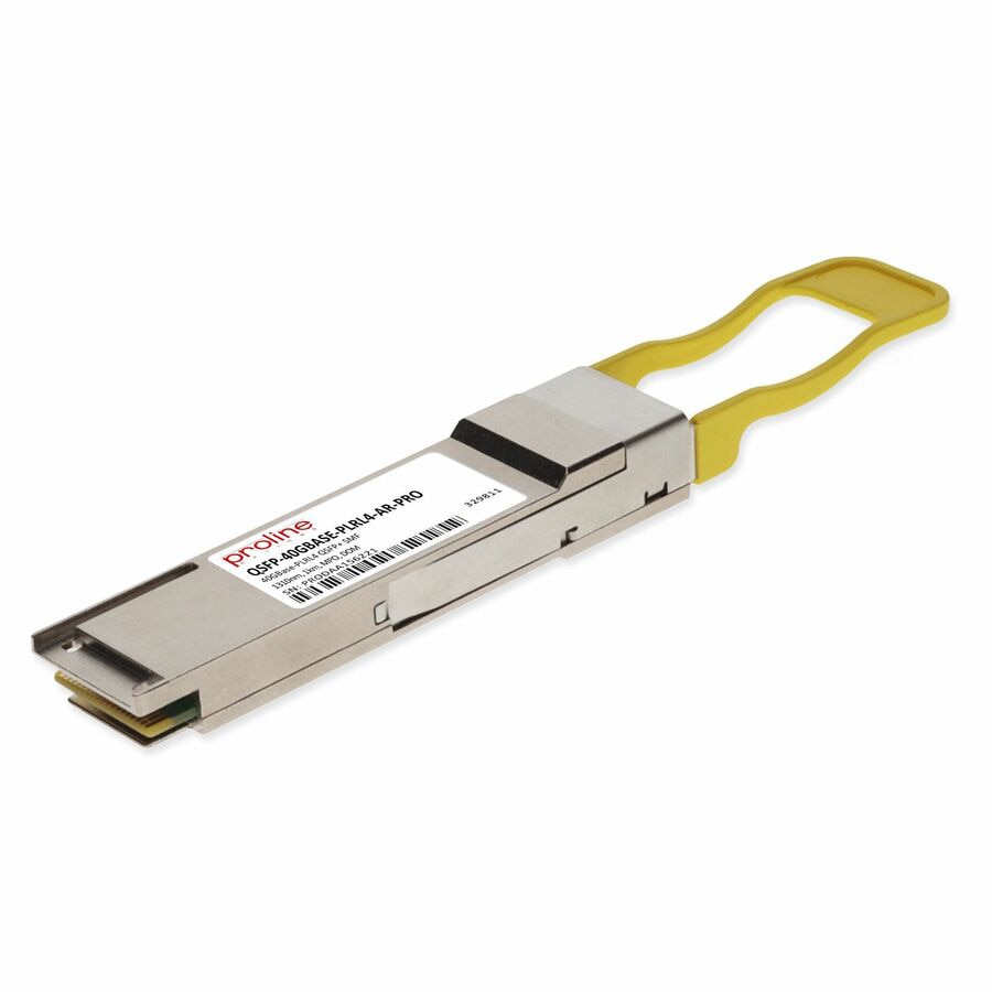 Thumbnail 2 of 9 for Proline Arista Networks Compatible TAA 40GBase-PLRL4 QSFP+ Transceiver (SMF, 1310nm, 1km, MPO, DOM)