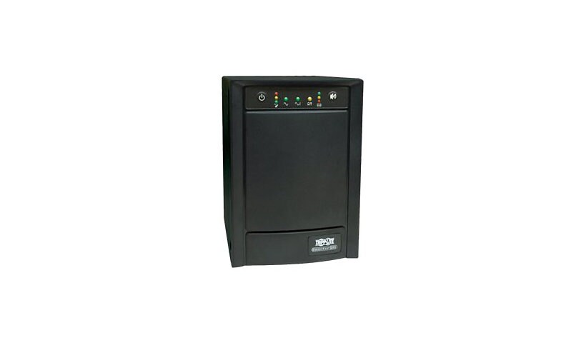 Tripp Lite UPS Smart 750VA 500W Tower AVR 100/110/120V Pure Sign Wave USB DB9 SNMP RJ45 - UPS - 500 Watt - 750 VA