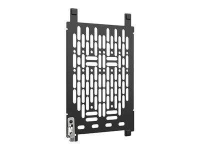 Chief Lever Lock Plate - For In-Wall Storage Box - Black