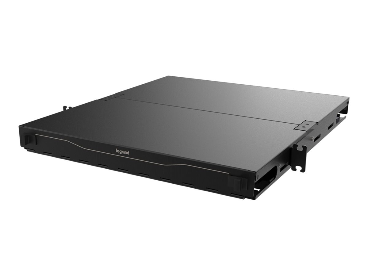 Ortronics Q-Series High Density rack fiber enclosure - 1U