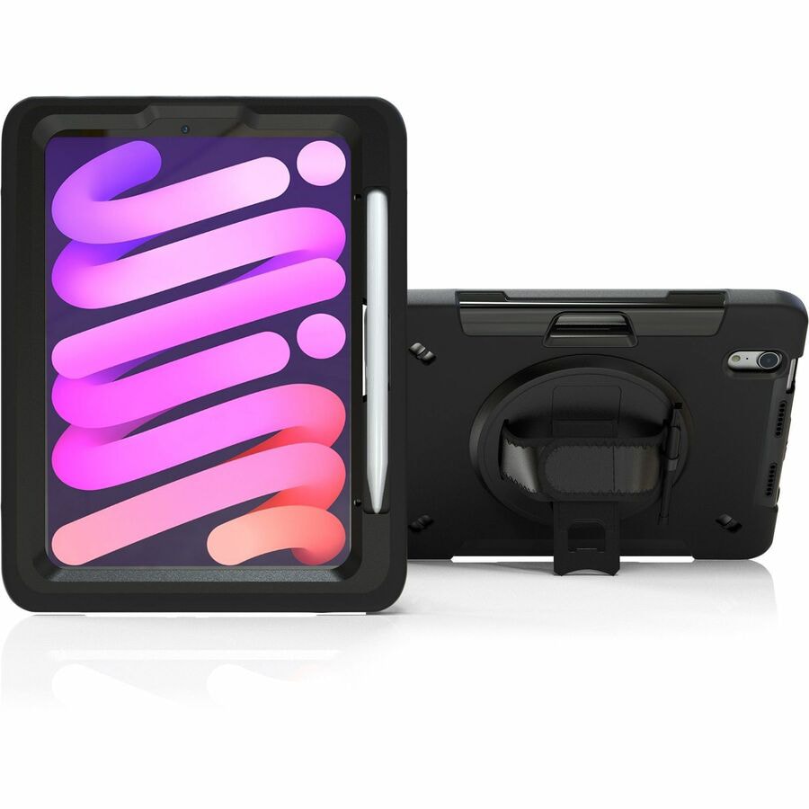 CTA Digital Protective Case with Built-in 360Â° Rotatable Grip Kickstand fo