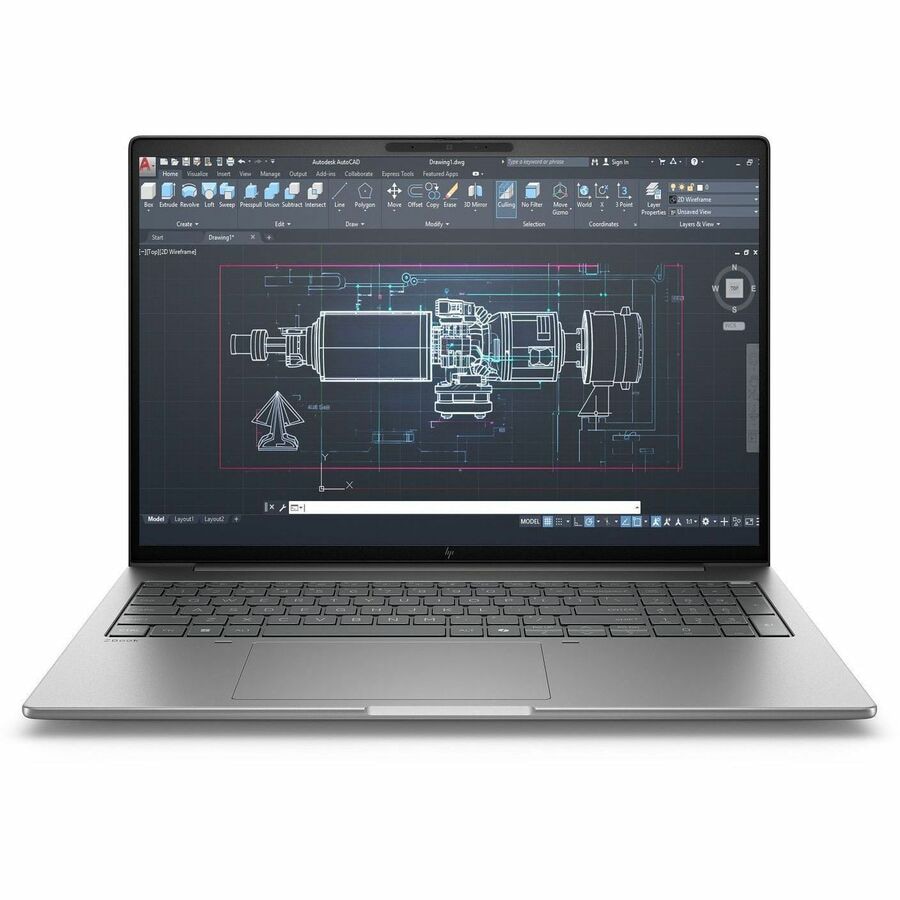 Thumbnail 2 of 16 for HP ZBook 8 G1i 16" Mobile Workstation - WQXGA - Intel Core Ultra 9 285H - vPro Technology - 32 GB - 512 GB SSD - English