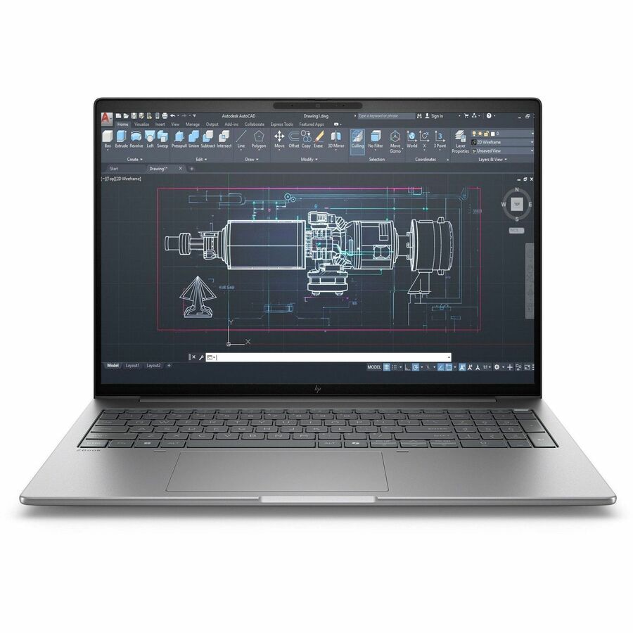 Thumbnail 2 of 16 for HP ZBook 8 G1i 16" Mobile Workstation - WUXGA - Intel Core Ultra 5 235H - vPro Technology - 16 GB - 512 GB SSD - English