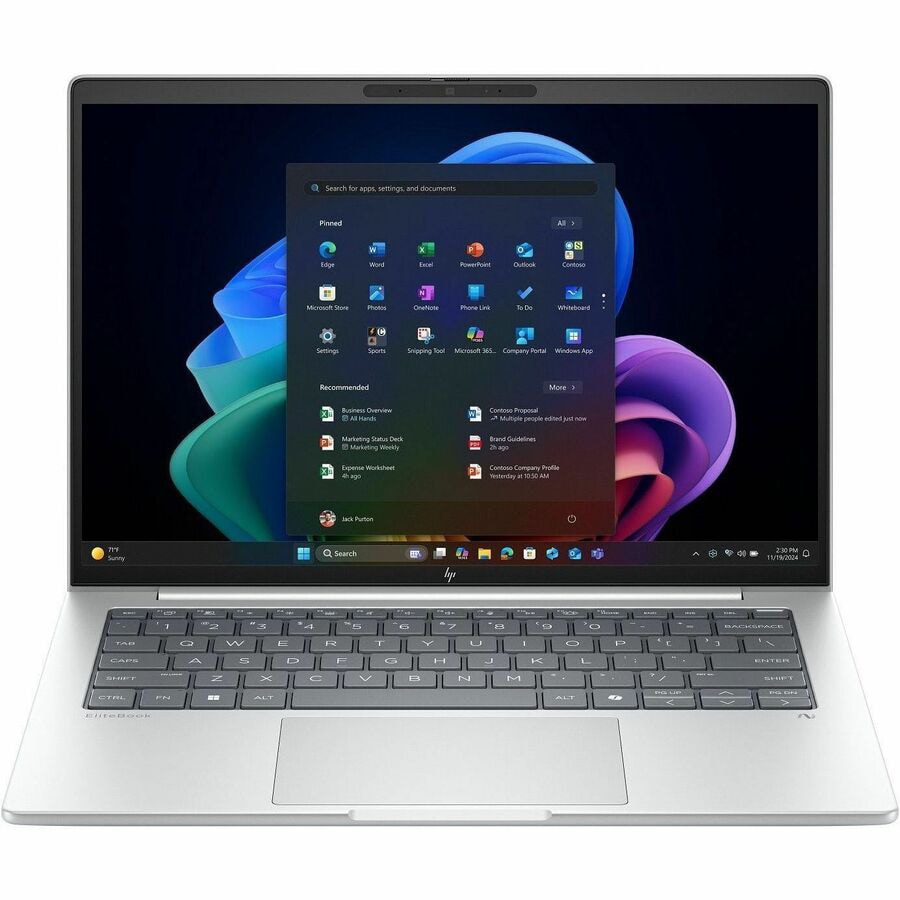 HP EliteBook 8 G1i 14" Touchscreen Notebook - WUXGA - Intel Core Ultra 7 268V - vPro Technology - 32 GB - 512 GB SSD -