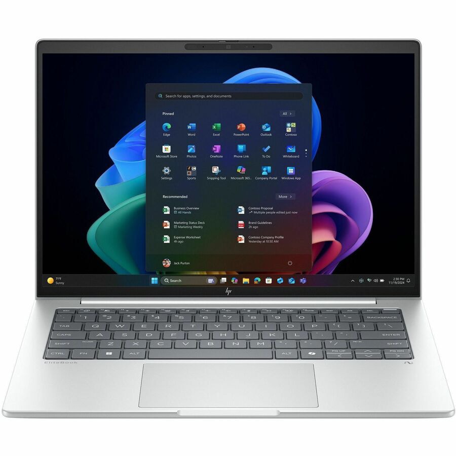 HP EliteBook 8 G1i 14" Touchscreen Notebook - WUXGA - Intel Core Ultra 5 228V - 32 GB - 512 GB SSD - English Keyboard -