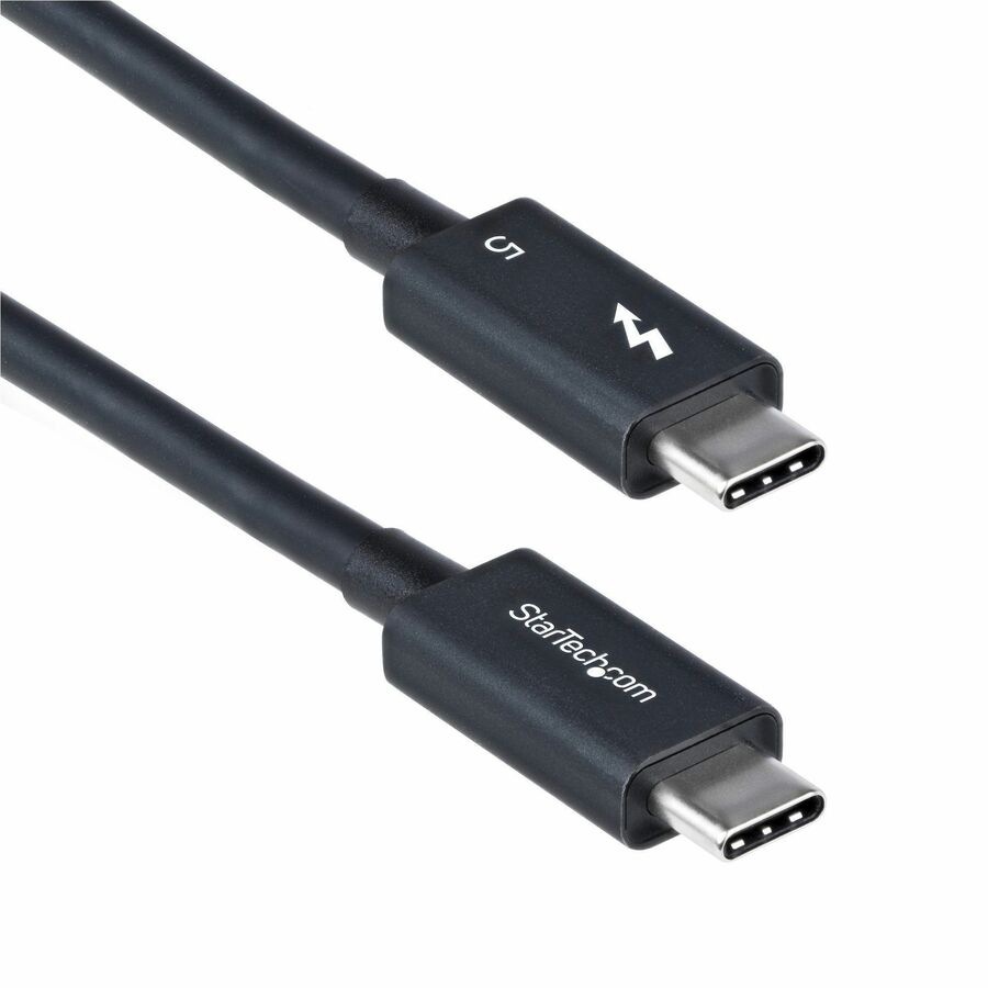 StarTech.com 2.6ft (80cm) Thunderbolt 5 Cable, 80Gbps/Up to 120Gbps, 240W P