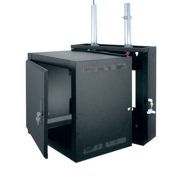 Middle Atlantic EWR Series 8RU Pivoting Wall Mounted Enclosure - 22in Depth Wall Mounted Rack