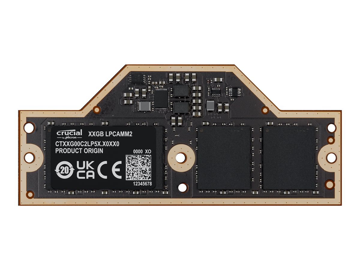 Crucial - LPDDR5X - module - 64 GB - LPCAMM2 - 3750 MHz