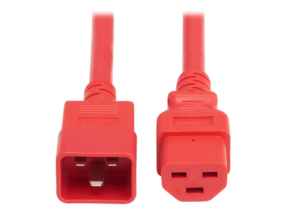 Eaton Tripp Lite Series Power Cord, C20 to C21 - Heavy-Duty, 20A, 250V, 12