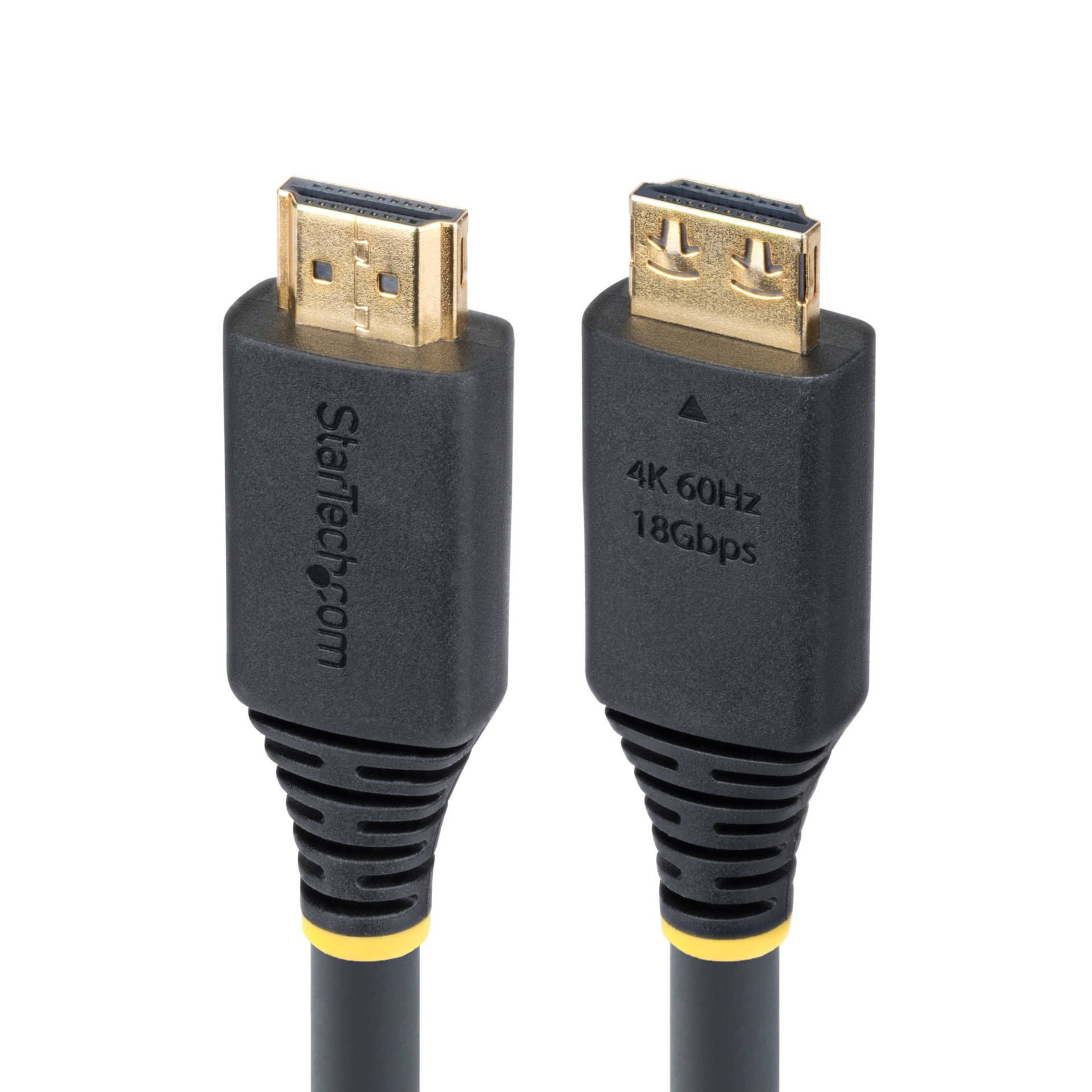 StarTech.com 20ft (6.1m) High Speed HDMI Cable with Gripping Connectors, 4K
