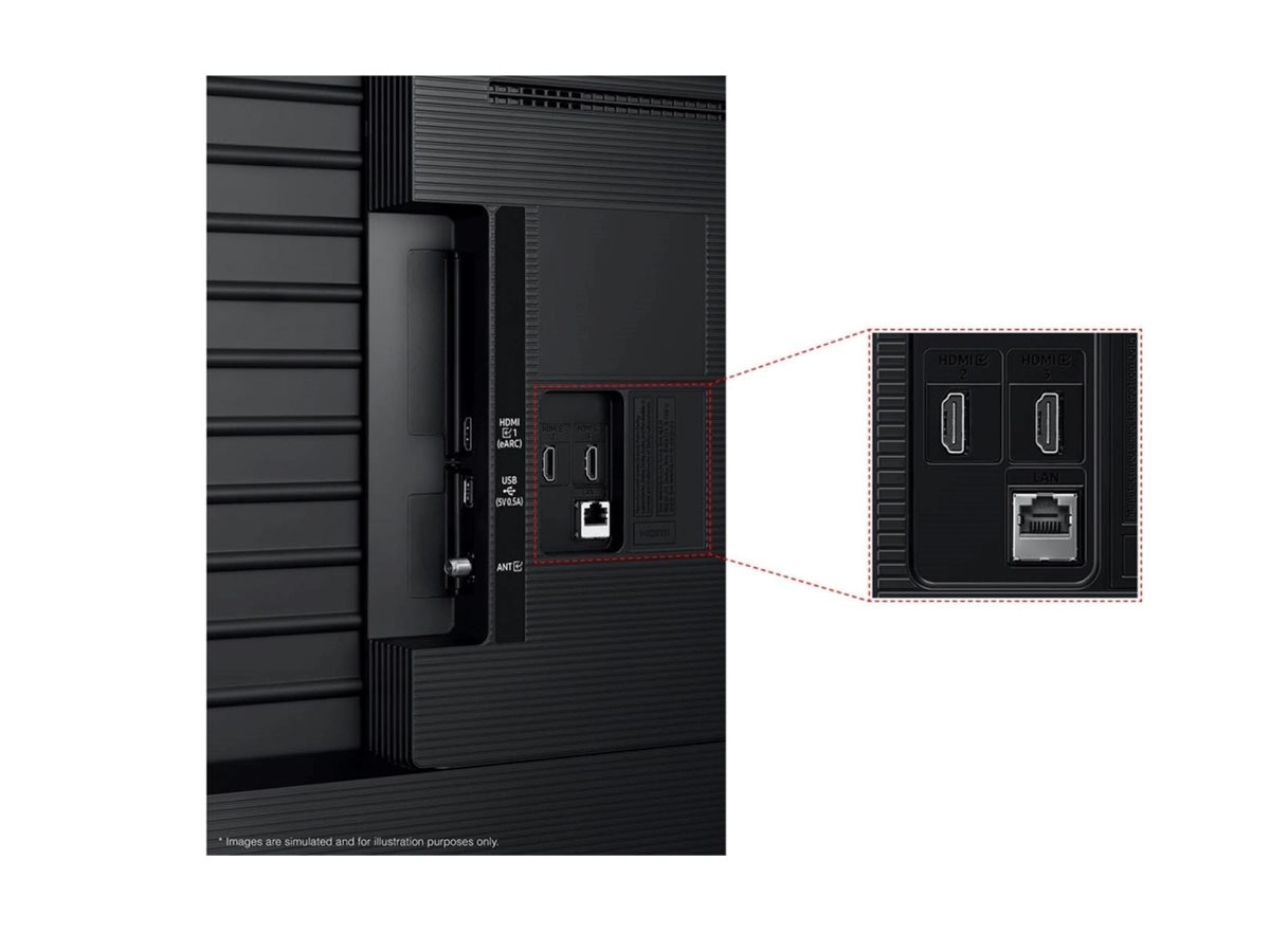 Thumbnail 5 of 9 for Samsung UN55U8000FF U8000F Series - 55" Class (54.6" viewable) LED-backlit LCD TV - Crystal UHD - 4K