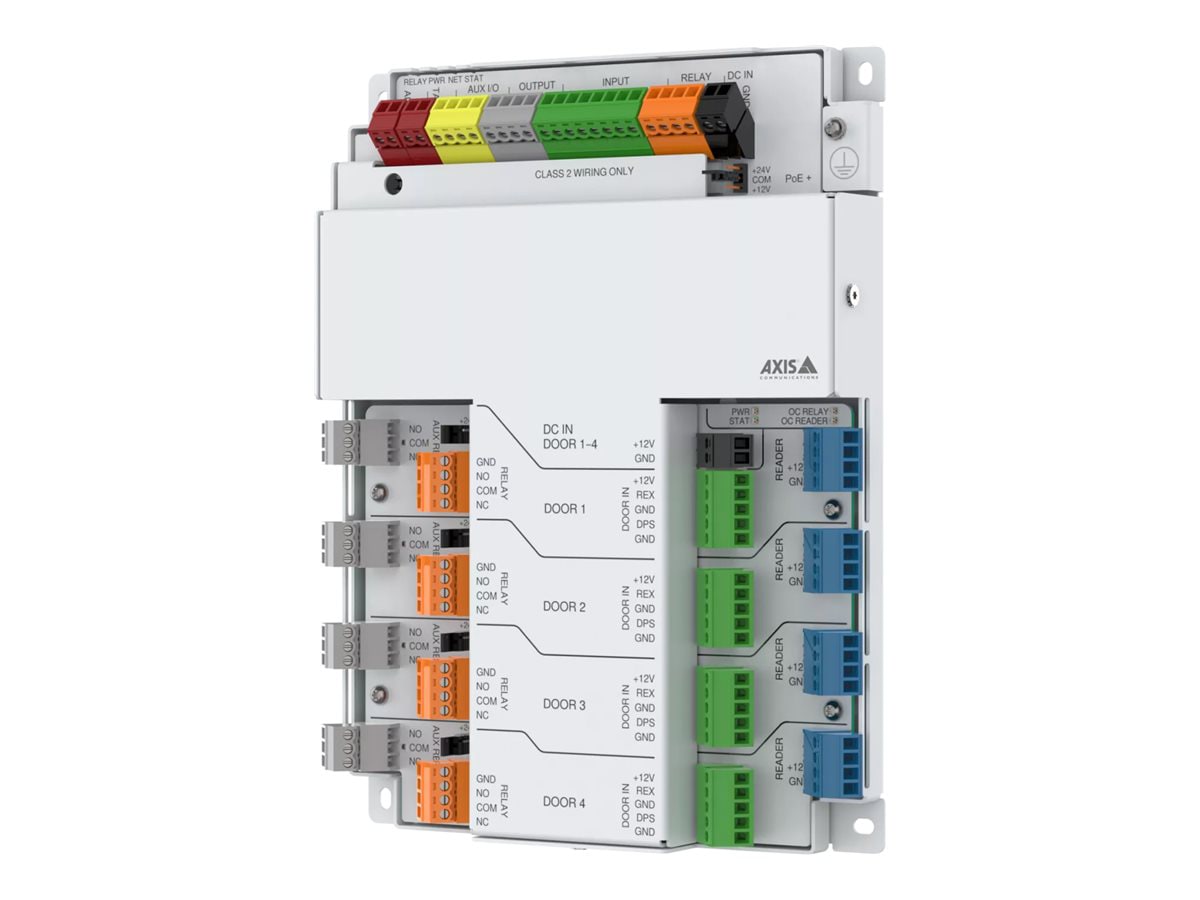 Axis A17 series A1710-B - door controller - network - white, NCS S 1002-B