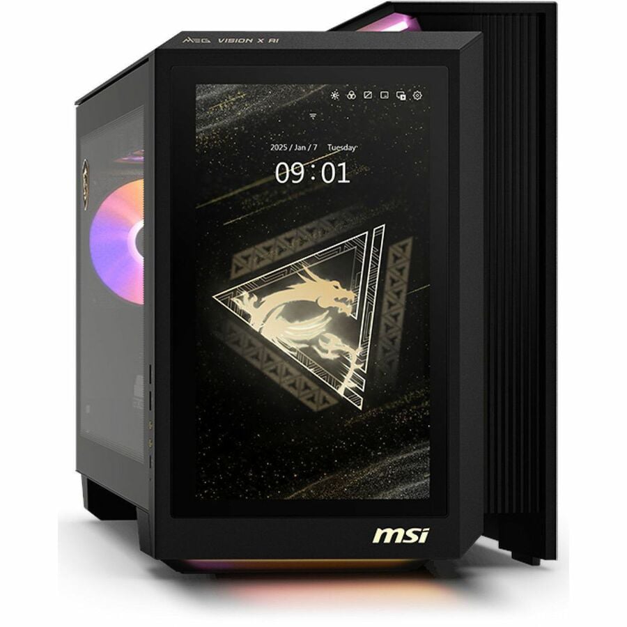 MSI MEG Vision X AI Gaming PC Intel Ultra 9 285K Nvidia RTX 5090 64GB 2TB S