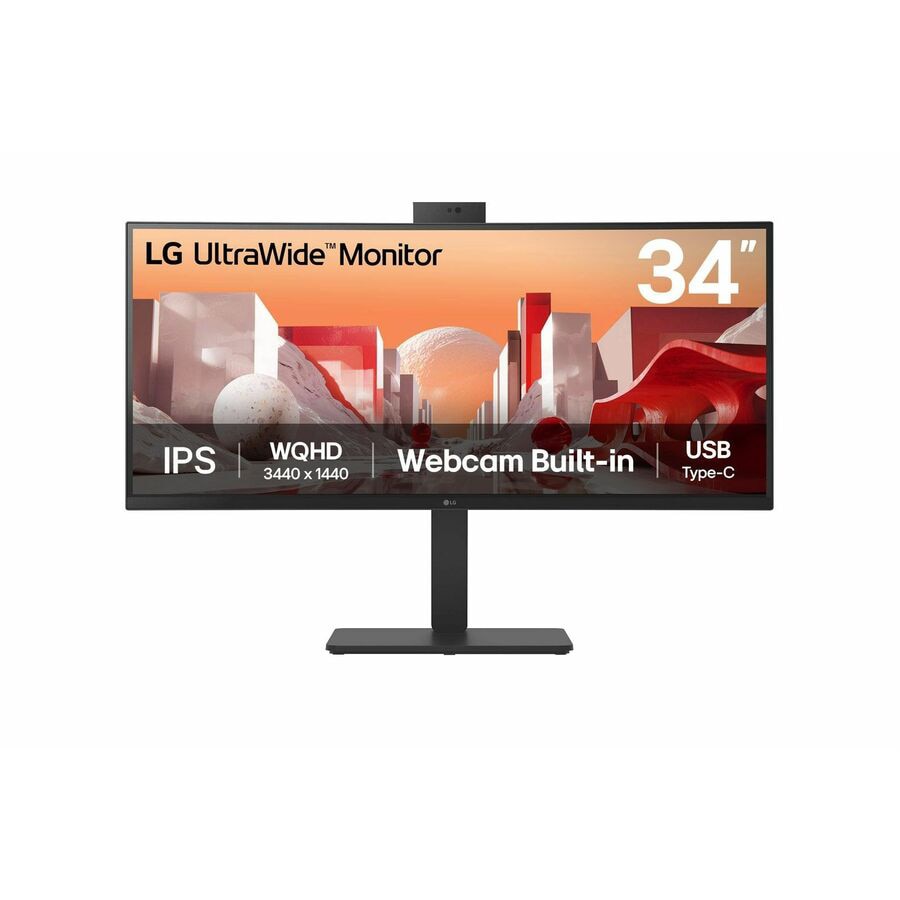 LG 34BA85QE-B 34" Curved LED Monitor