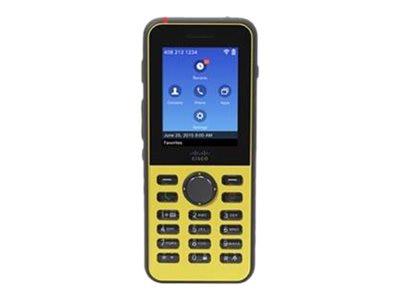 Cisco Unified Wireless IP Phone 8821-EX - cordless extension handset - with Bluetooth interface