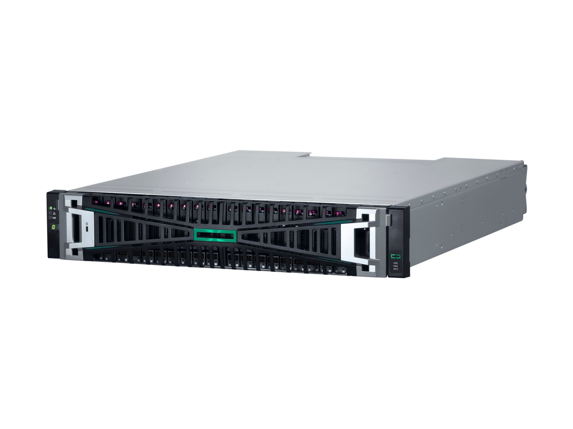 HPE Modular Smart Array 2072 12Gb SAS SFF Storage - 7th Generation - hybrid