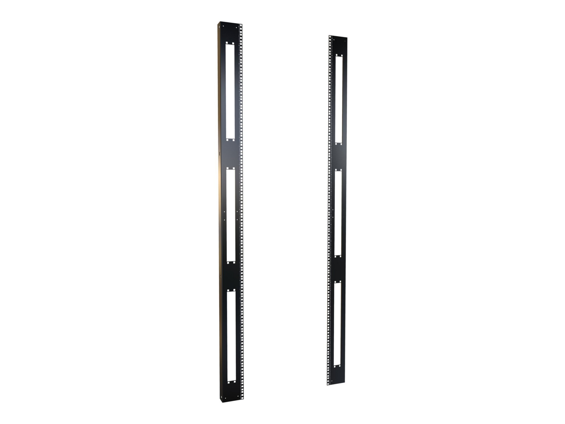 Hammond H1 Series - rack mounting rails - square hole - 42U