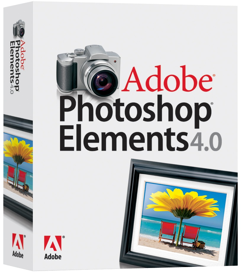 Adobe Photoshop Elements - ( v. 4.0 ) - complete package