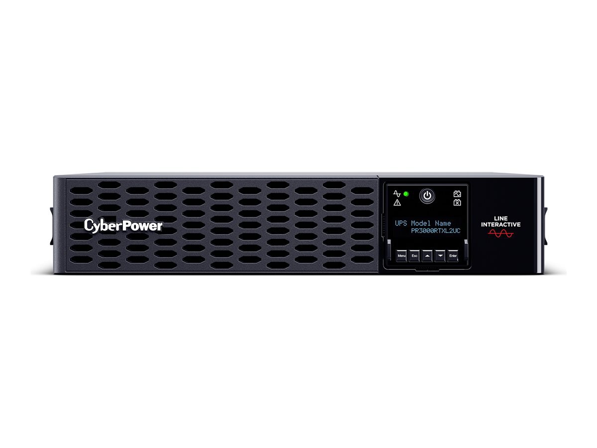 CyberPower Smart App Sinewave PR3000RTXL2UC - UPS - 3000 Watt - 3000 VA