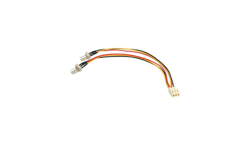 StarTech.com 6in TX3 Fan Power Splitter Cable