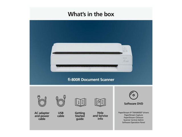 Ricoh fi-800R - document scanner - USB 3.2 Gen 1x1