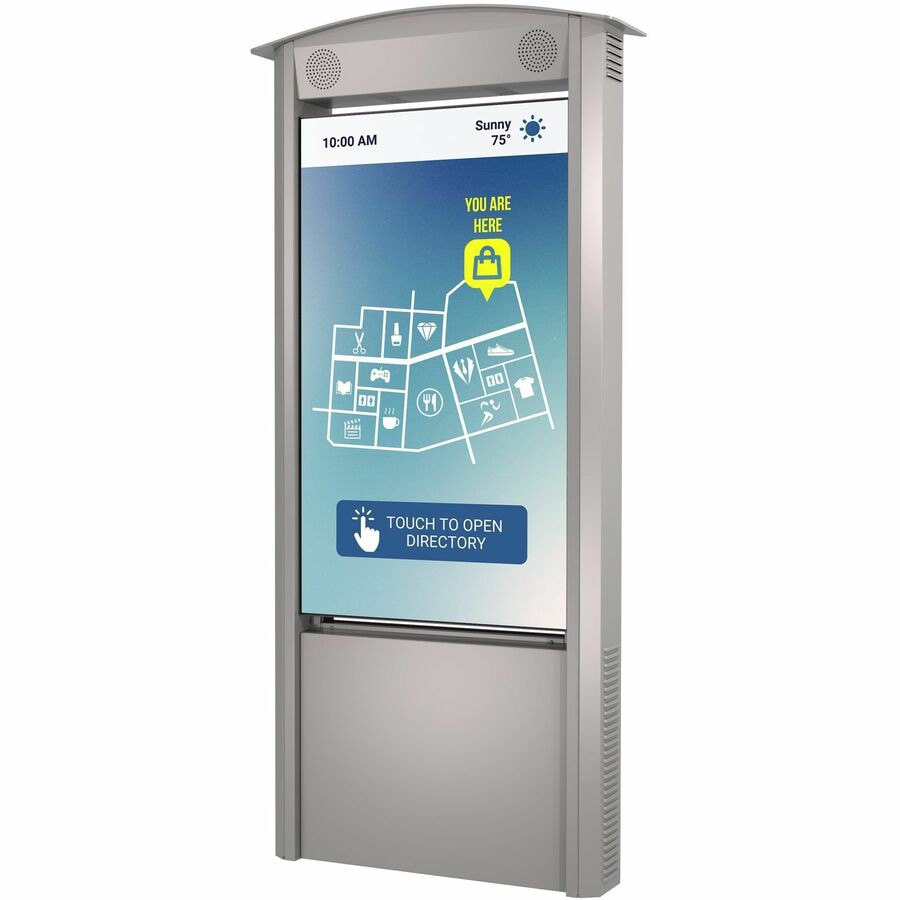 Peerless-AV® Smart City Kiosk with 55" Xtreme™ High Bright Outdoor Display