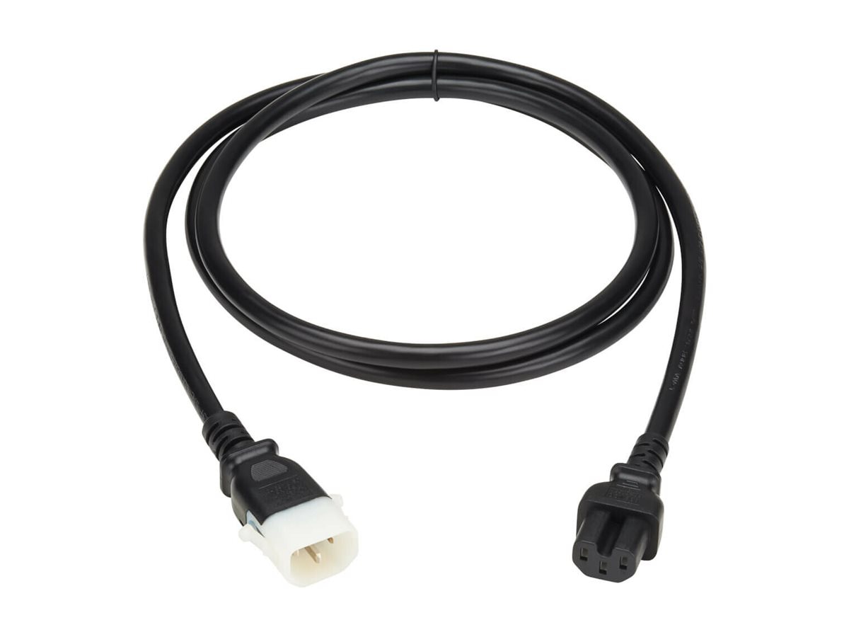 Eaton Tripp Lite series PDU Power Cord C15 to P-Lock C14 Heavy-Duty 15A 250