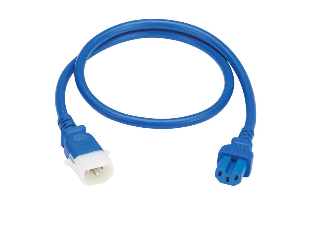 Eaton Tripp Lite series PDU Power Cord C15 to P-Lock C14 Heavy-Duty 15A 250