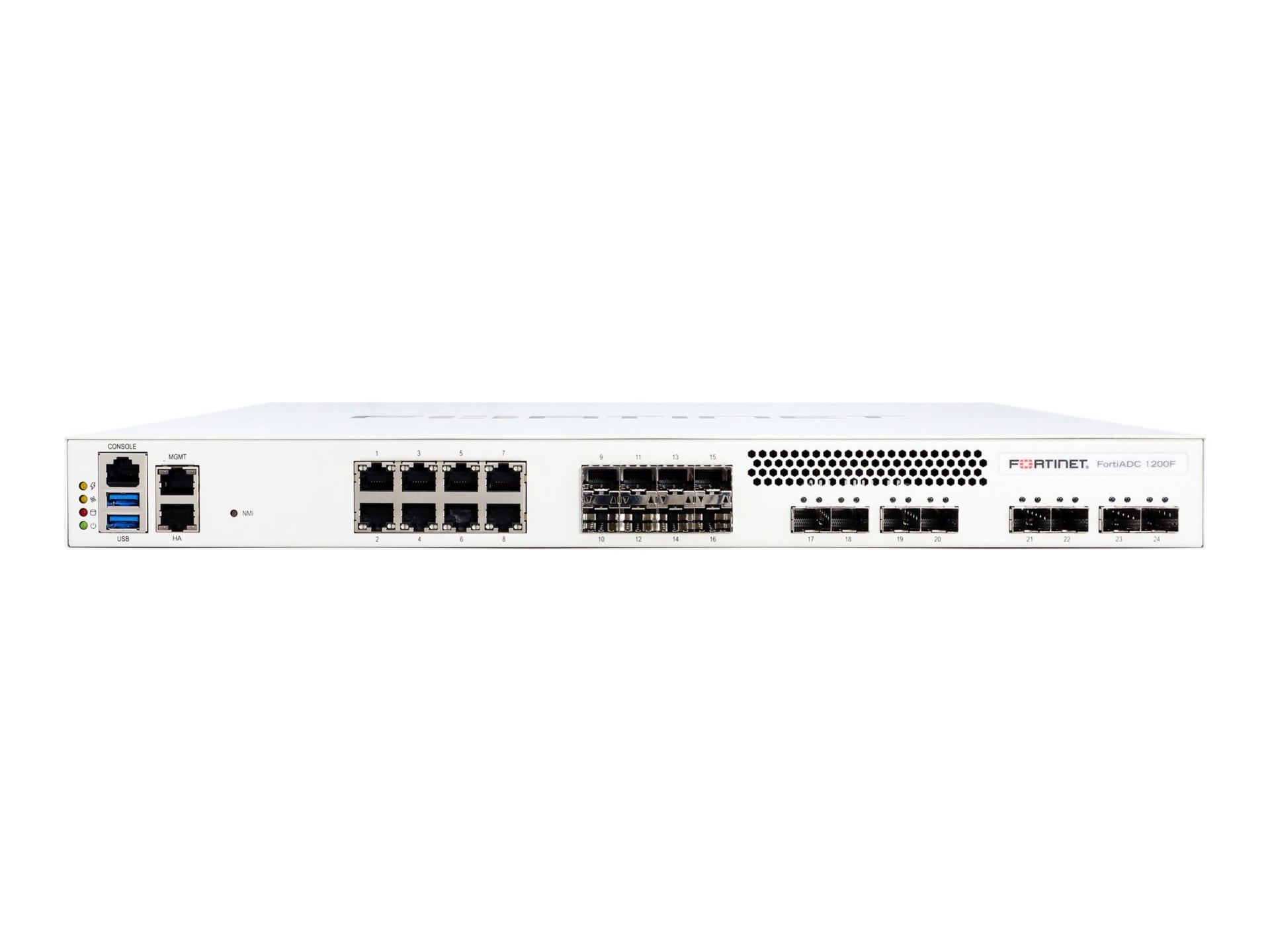 Fortinet FortiADC 1200F - application accelerator - with 5 years FortiCare Premium Support + 5 years FortiADC AI