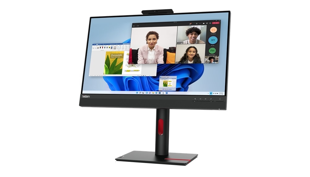 Lenovo M75q Gen 5 - Tiny Desktop w/ 24" Docking Monitor